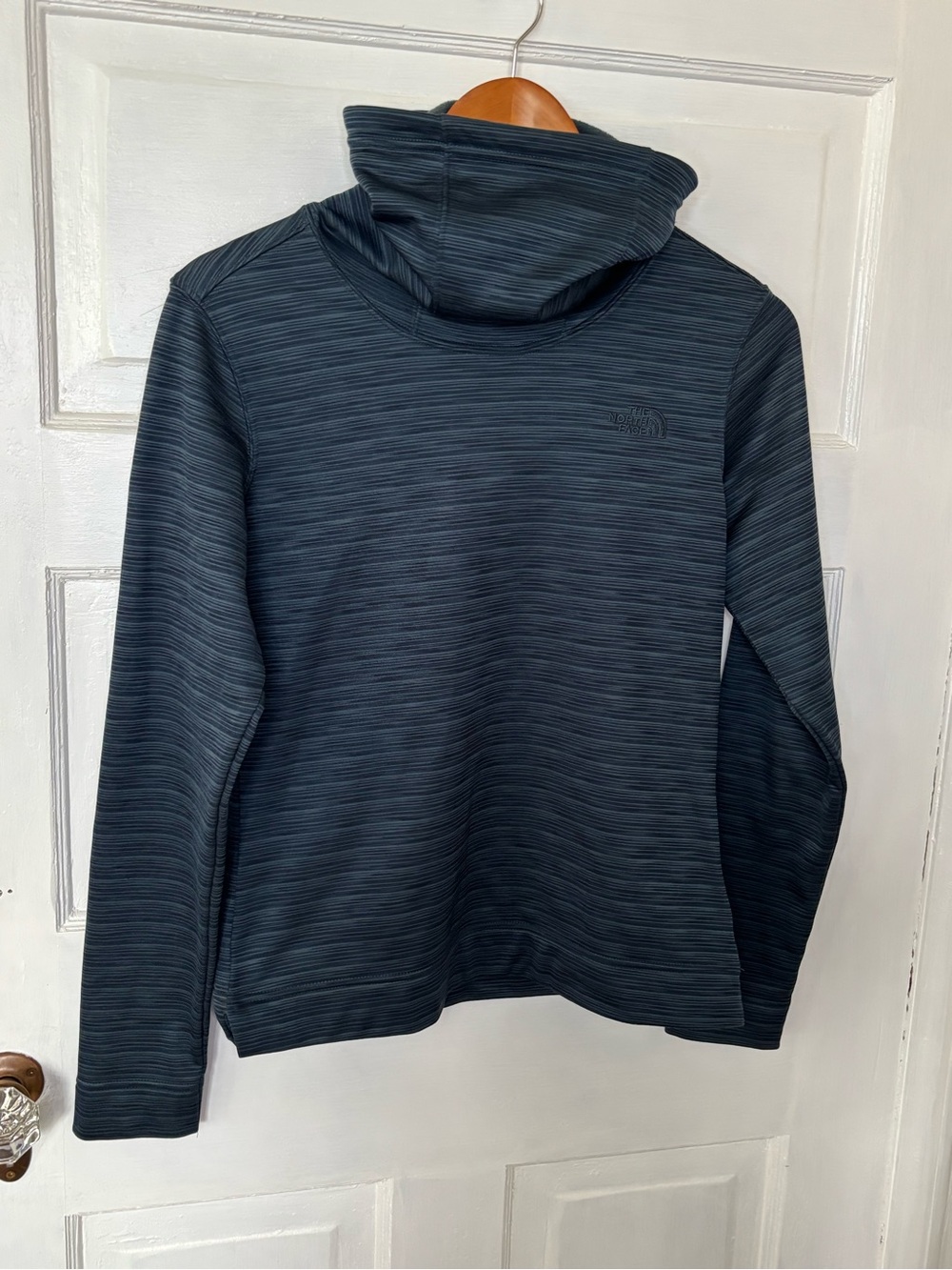 The North Face Women's Glacier Fleece Pullover in Two Tone Blue